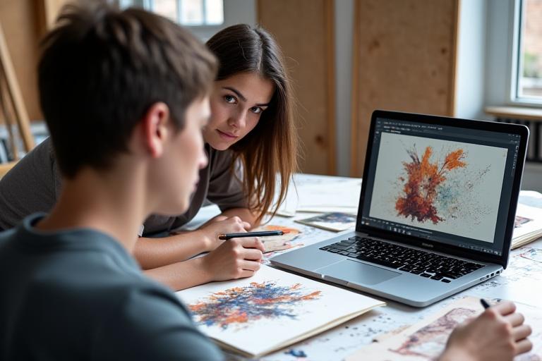 Portfolio development session